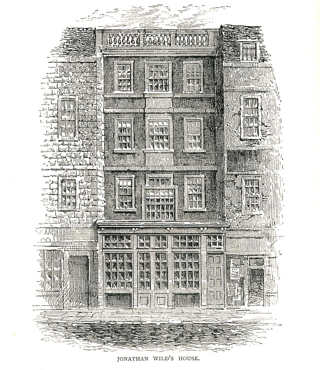 Casa de Jonathan Wilds, 1878 de Unbekannt