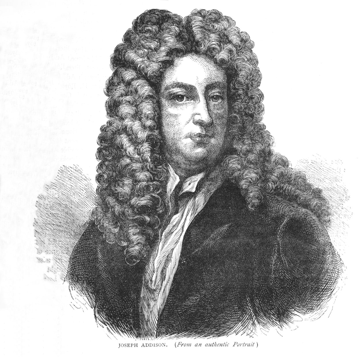 Joseph Addison, escritor e político inglês, c1870 1878 de Unbekannt