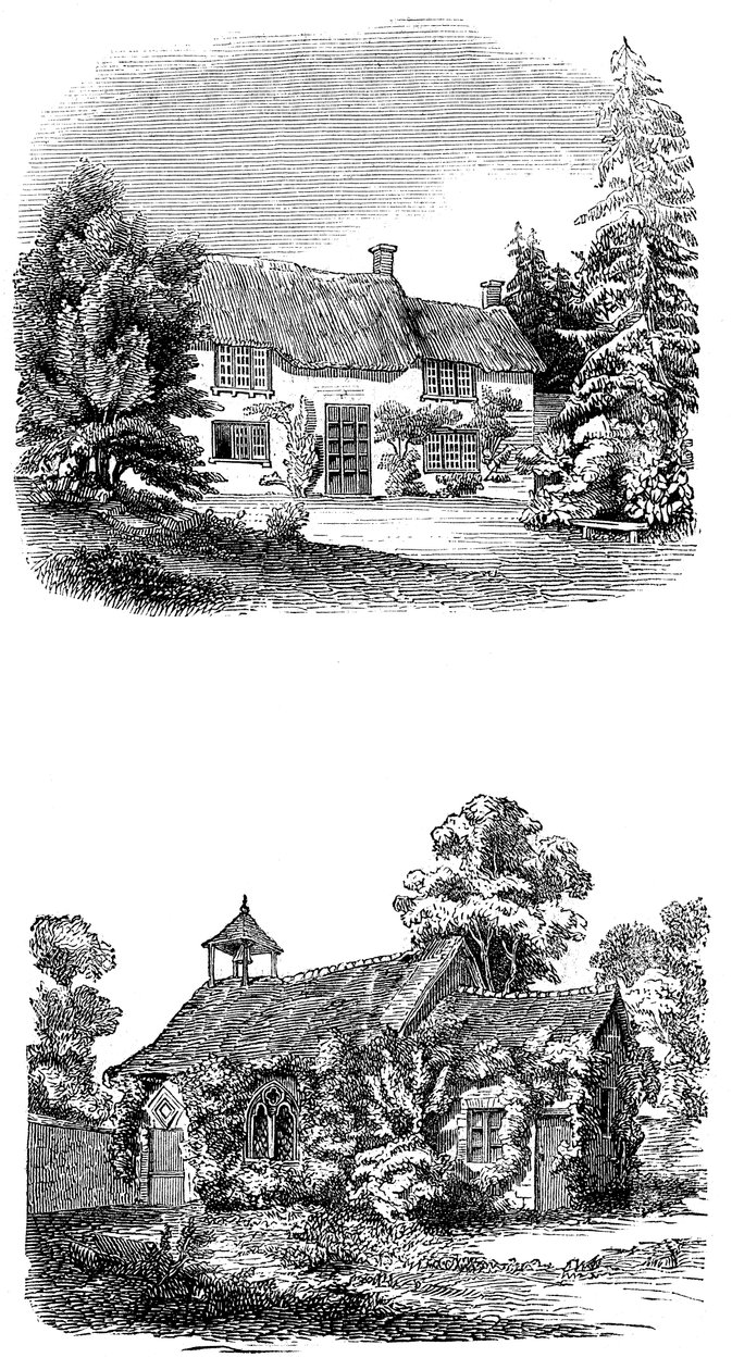 Local de nascimento de Joseph Addisons em Milston, perto de Amesbury, Wiltshire de Unbekannt