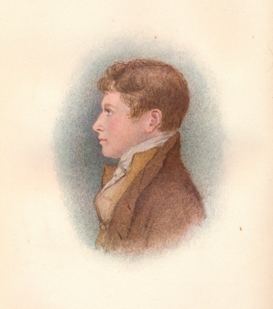 Joseph Gurney b1796, aos 20 anos, c1816 de Unbekannt