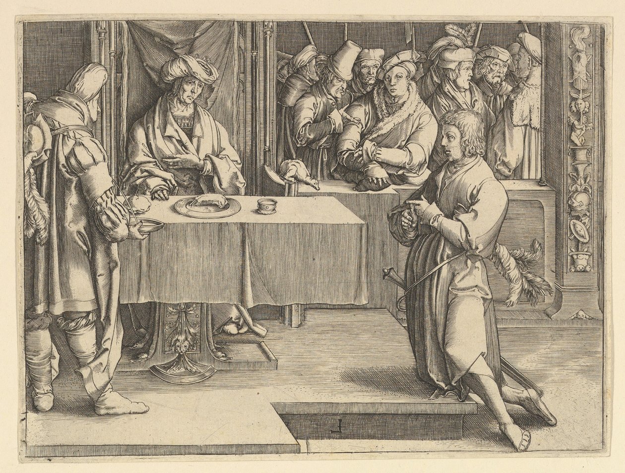 Joseph Interpreting Pharoahs Dreams, 1640-70. de Unbekannt