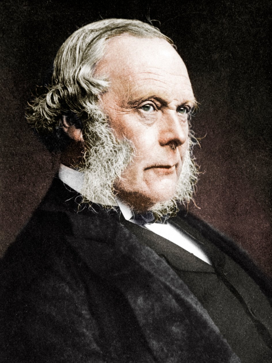 Joseph Lister, cirurgião inglês e pioneiro em cirurgia anti-séptica, c1890 de Unbekannt