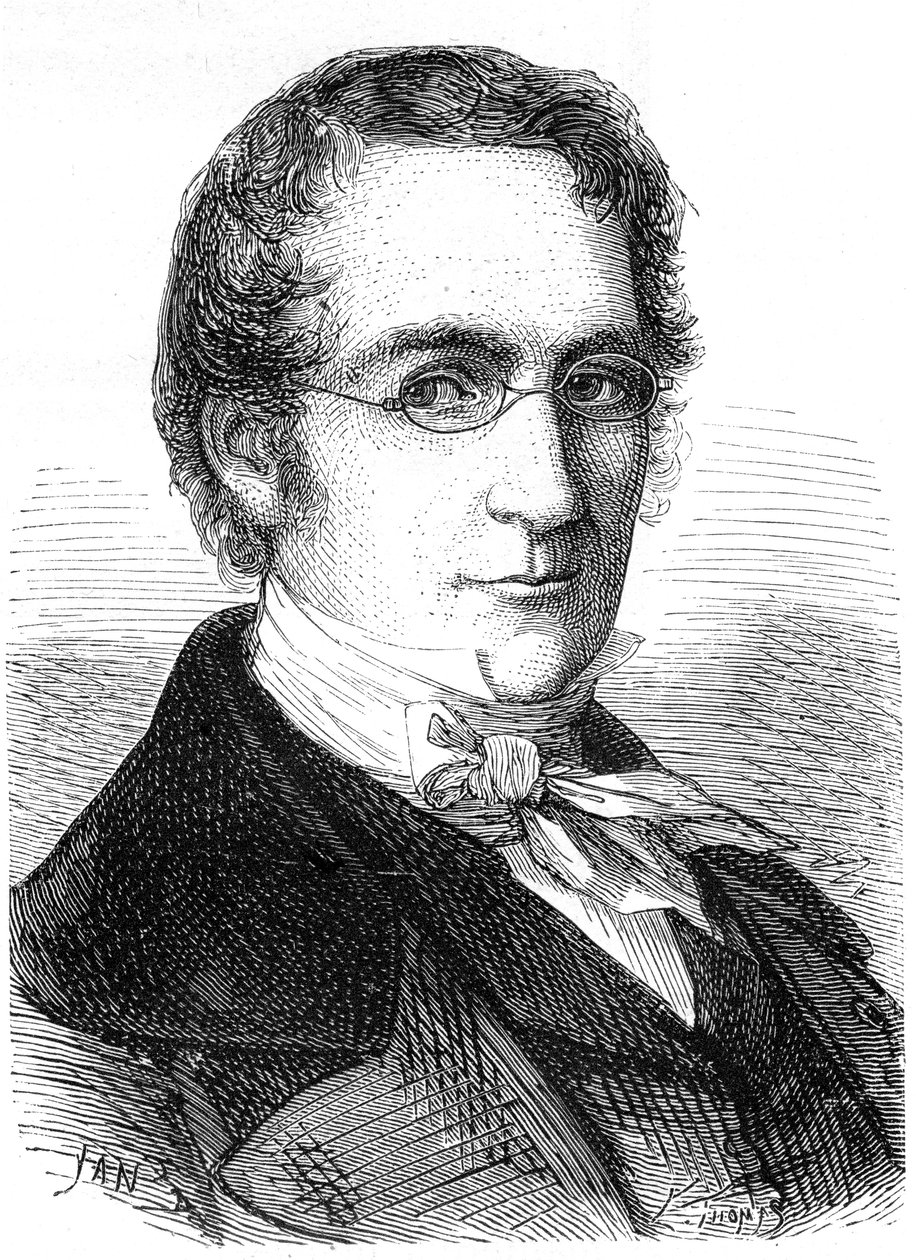 Joseph Louis Gay-Lussac, químico francês, físico e balonista, c1870 de Unbekannt