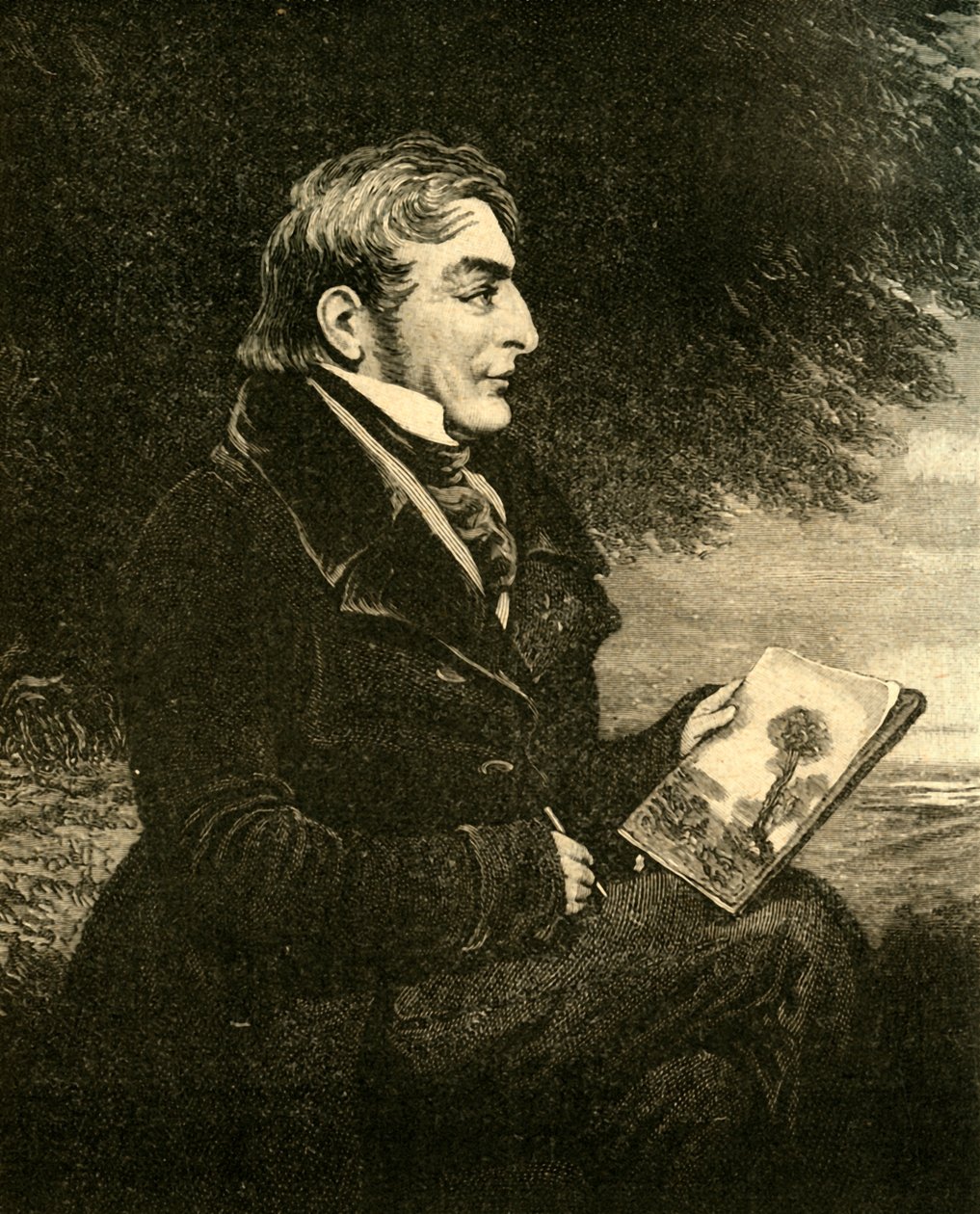 Joseph Mallord William Turner, pintor inglês, c1840 c1890. de Unbekannt