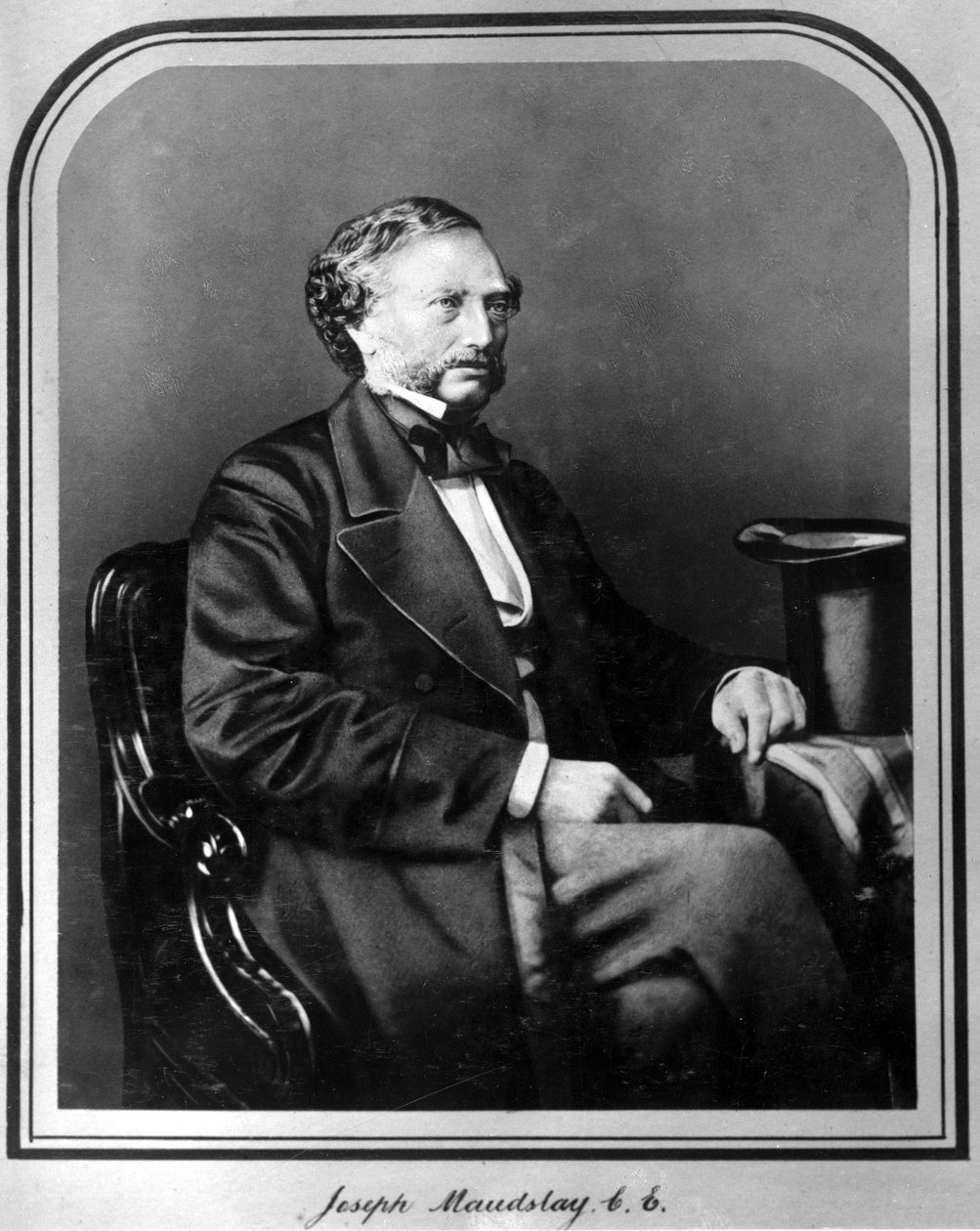 Joseph Maudslay, engenheiro inglês, c 1850 de Unbekannt