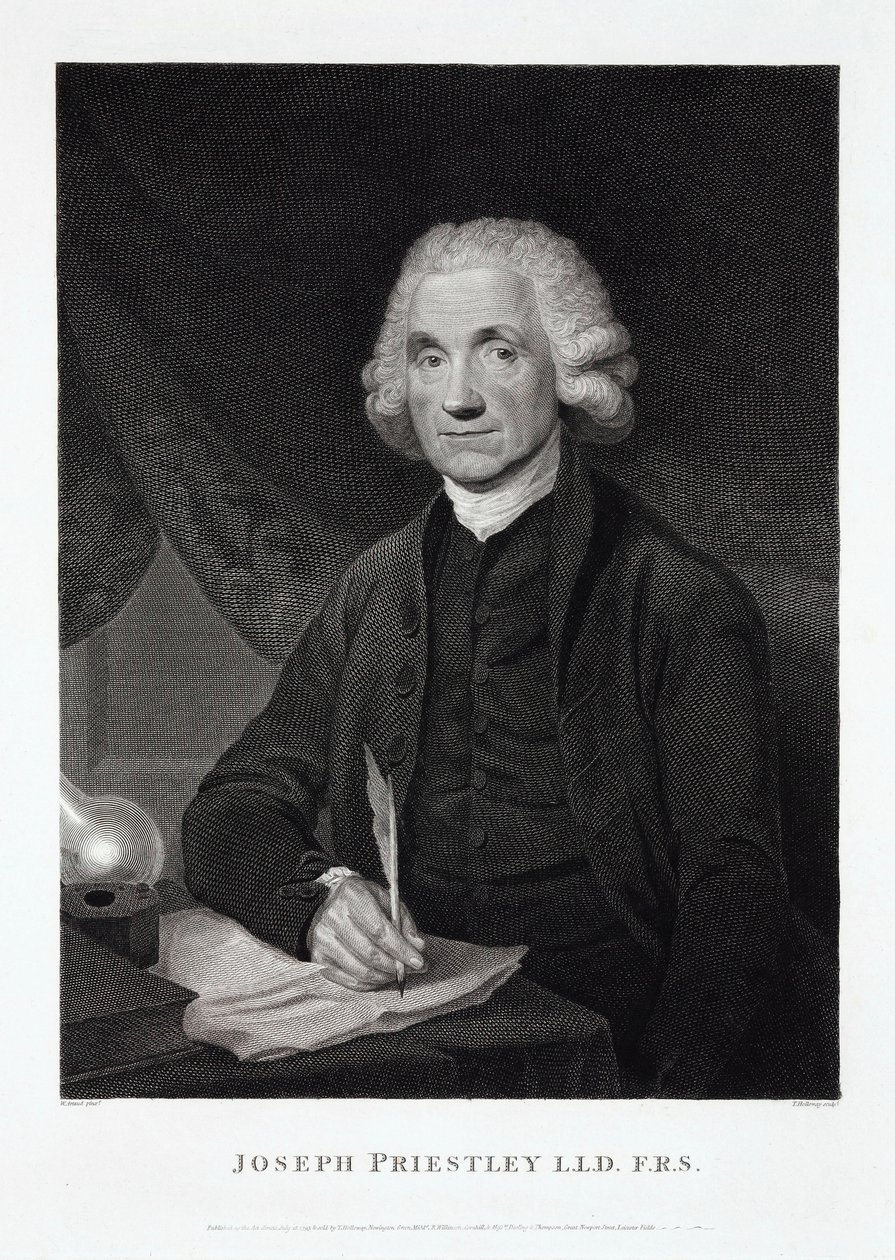 Joseph Priestley, teólogo e químico anglo-americano de Unbekannt