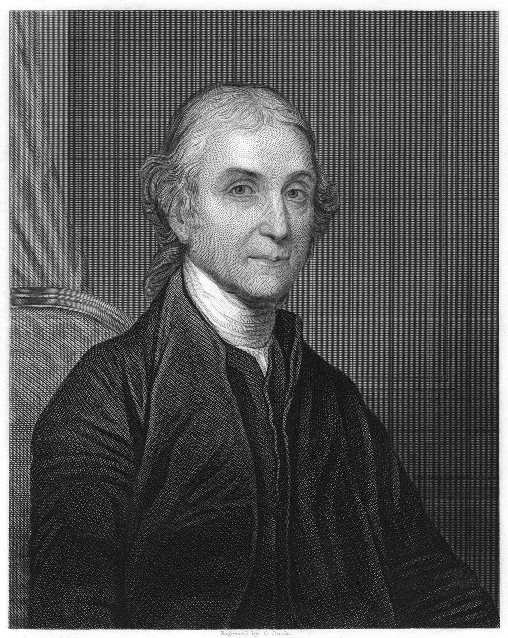 Joseph Priestley, químico inglês e ministro presbiteriano, 1860. de Unbekannt