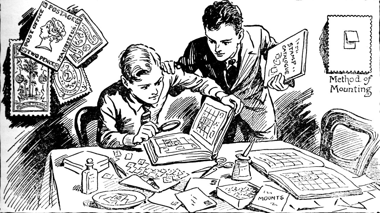 Alegrias da coleta de selos, 1937 de Unbekannt