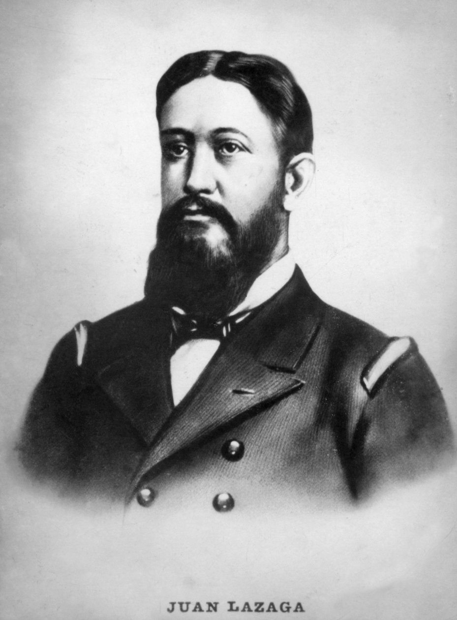 Juan Lazaga 1845-1898, capitão da marinha espanhola durante a Guerra Hispano-Americana, c1910 de Unbekannt