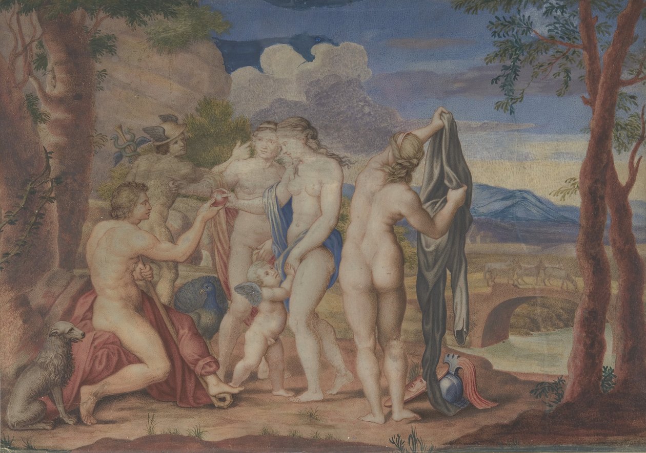 Julgamento de Paris, 1800-1900 . de Unbekannt
