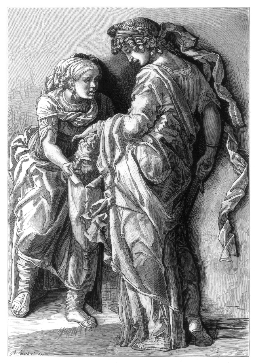 Judith e Holofernes, 1870 de Unbekannt