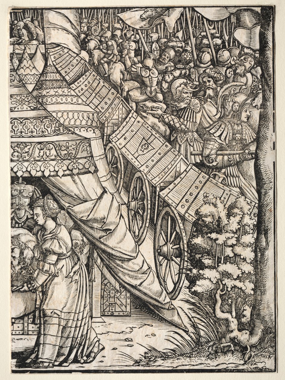 Judith com a cabeça de Holifernes, 1500. de Unbekannt