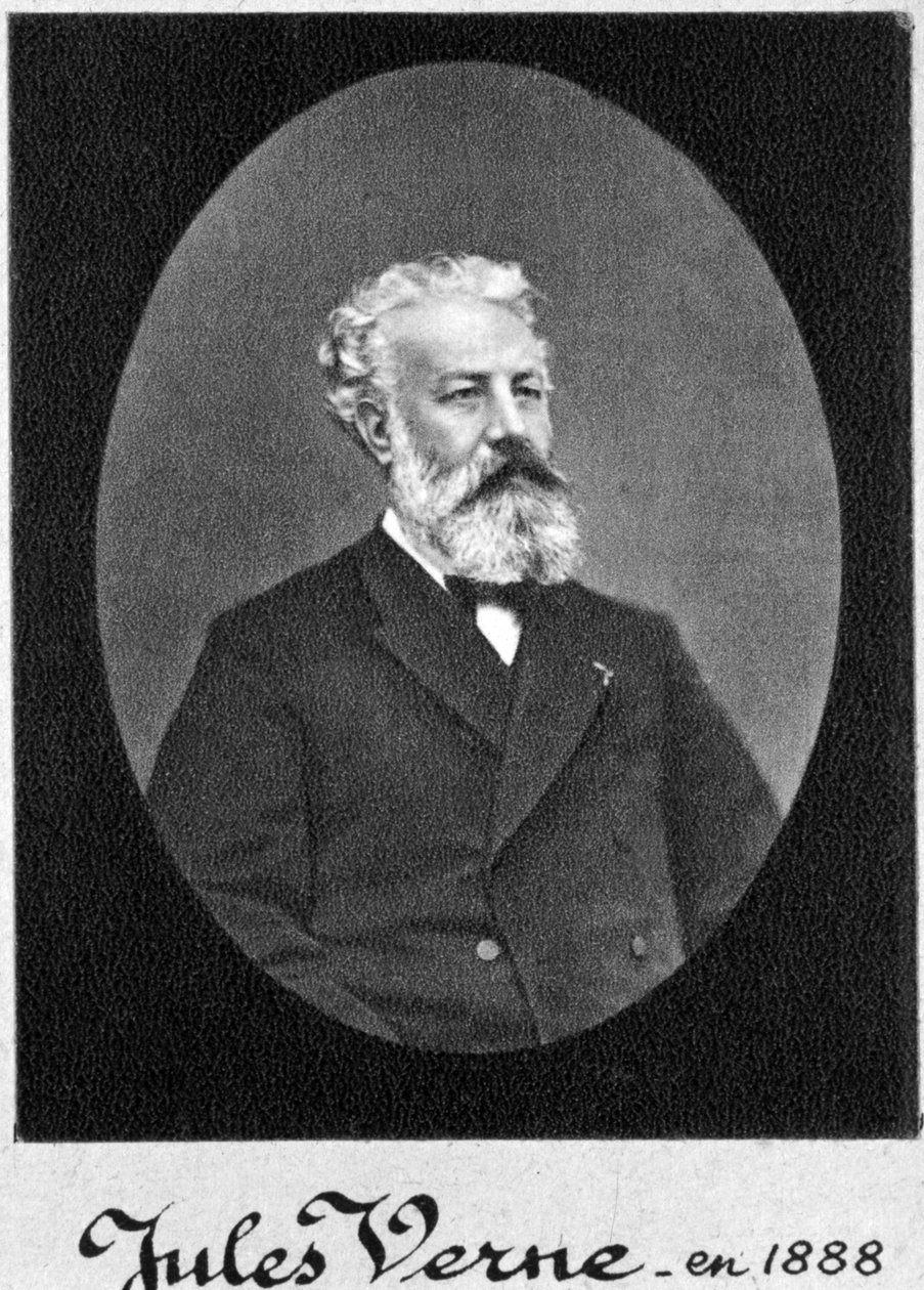 Jules Verne, autor francês de aventura e ficção científica, 1888 de Unbekannt