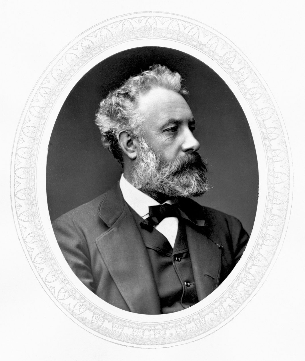 Jules Verne, escritor francês de aventura e ficção científica, c1880 de Unbekannt