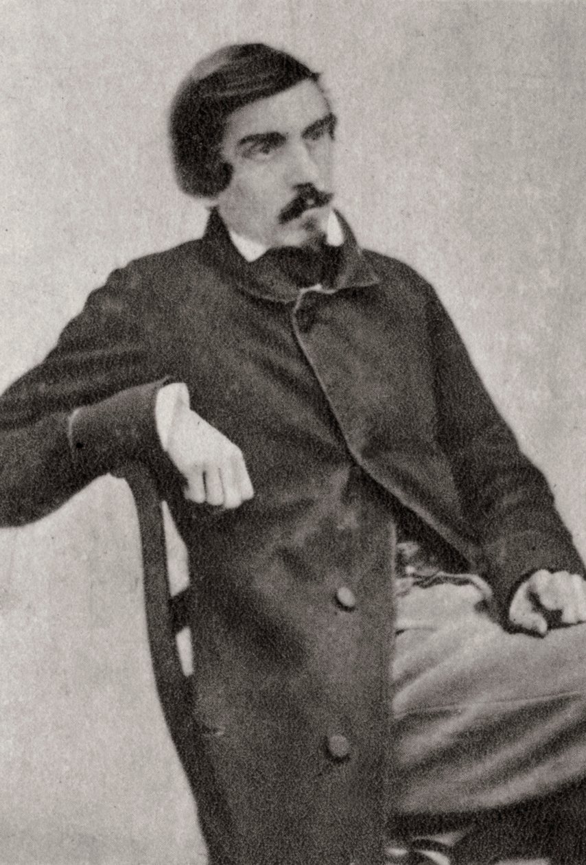 Jules de Goncourt, autor francês, 1868 de Unbekannt