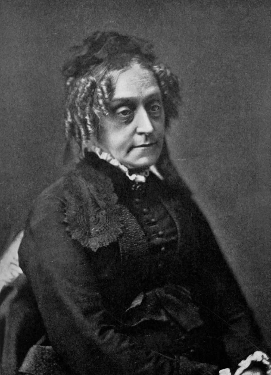 Julia Kean Fish, esposa do estadista americano Hamilton Fish, final do século XIX, 1908 de Unbekannt