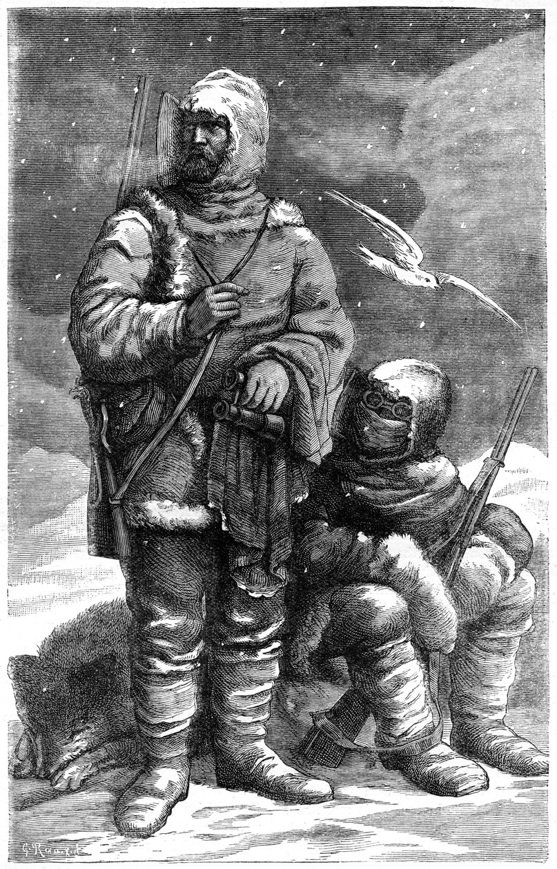 Julius Payer 1841-1915, explorador do Ártico Austro-Húngaro e paisagista, século XIX de Unbekannt