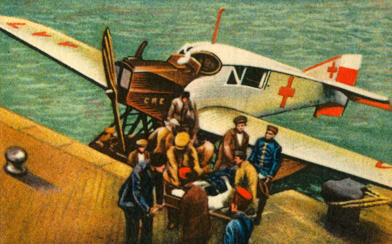 Junkers F 13w plano médico, c1919, 1932. de Unbekannt