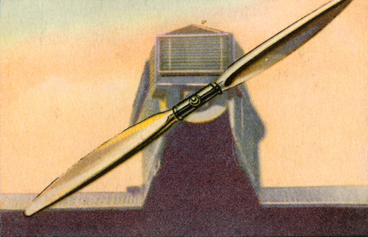 Hélice de metal Junkers com pás ajustáveis, 1932. de Unbekannt