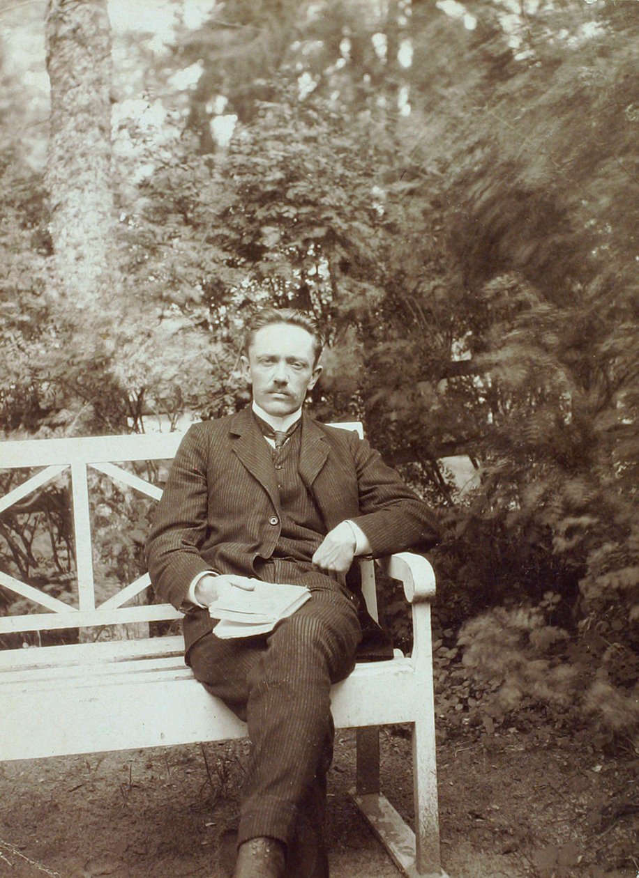 Jurgis Baltrusaitis, poeta lituano, início do século XX de Unbekannt