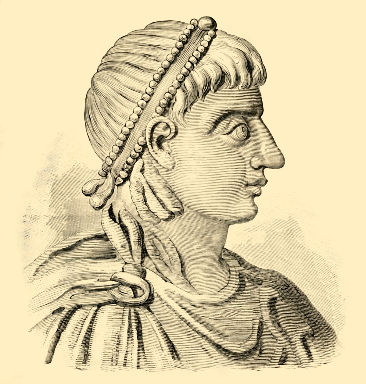 Justiniano, século c6th, 1890. de Unbekannt