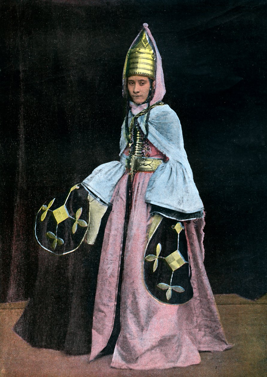 Mulher kabardin, c1890 de Unbekannt