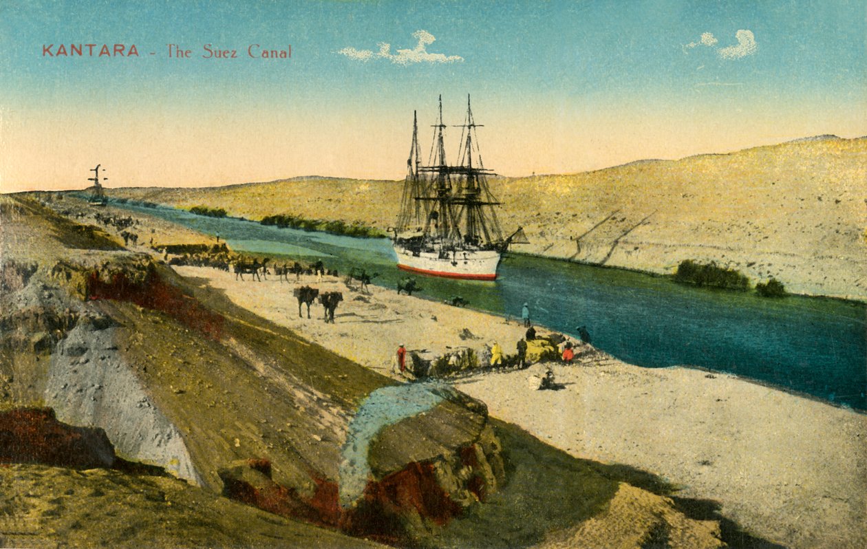 Kantara - o canal de Suez, c1918-c1939. de Unbekannt