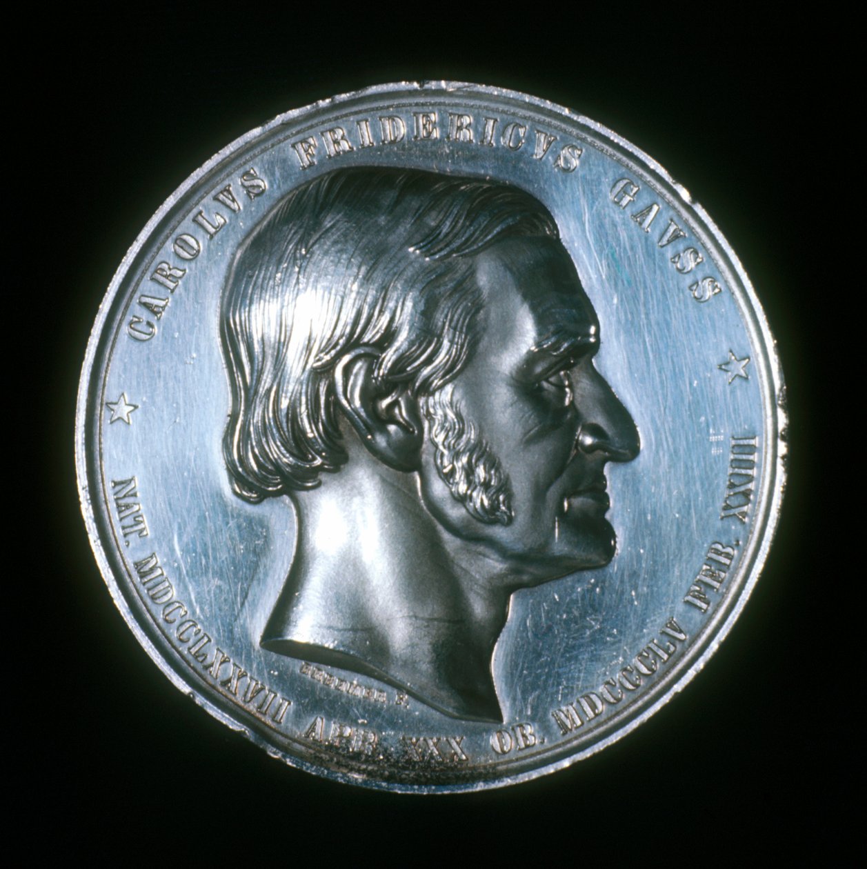 Karl Friederich Gauss, matemático, astrônomo e físico alemão de Unbekannt