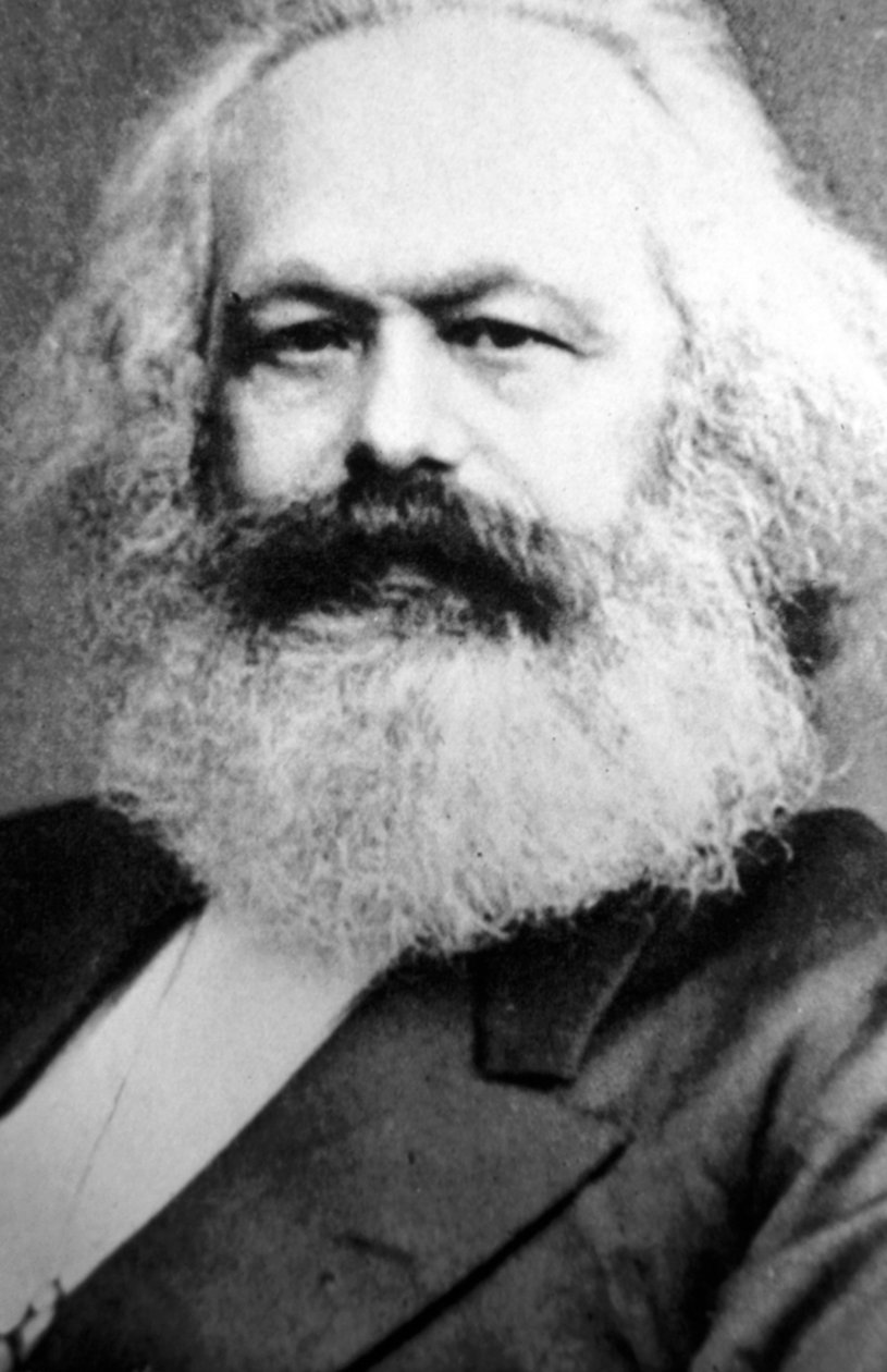 Karl Marx, teórico político, social e econômico alemão, século XIX de Unbekannt