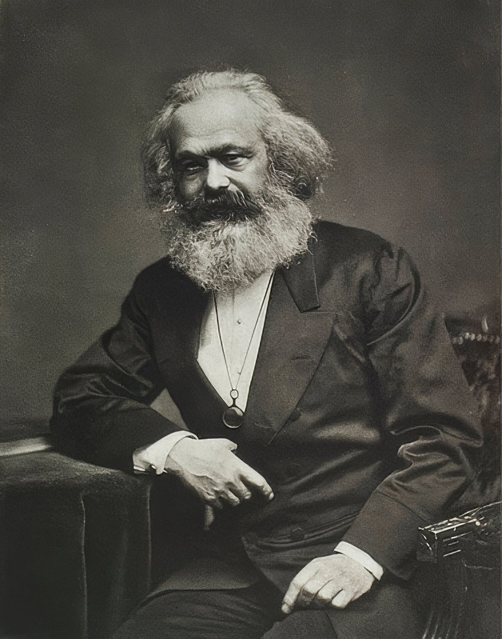 Karl Marx. Por volta de 1880 de Unbekannt