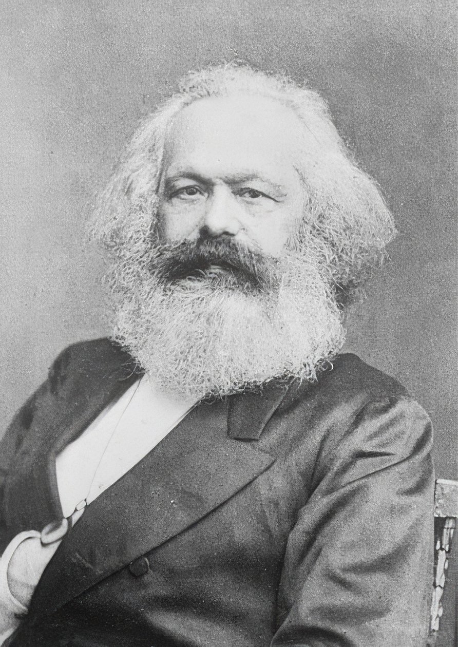 Karl Marx. Por volta de 1880 de Unbekannt