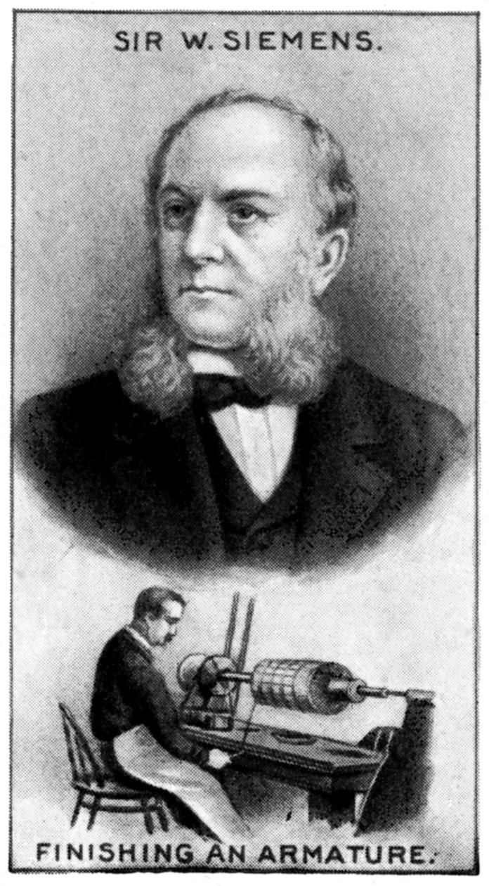 Karl Wilhelm Siemens, engenheiro alemão e pioneiro em energia elétrica, c1924 de Unbekannt