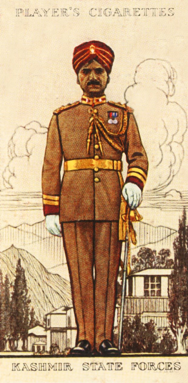 Forças estaduais da Caxemira, 1936. de Unbekannt