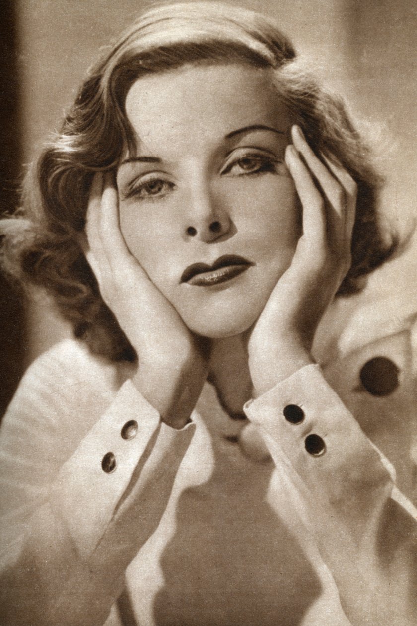 Katharine Hepburn, atriz americana, 1933 de Unbekannt