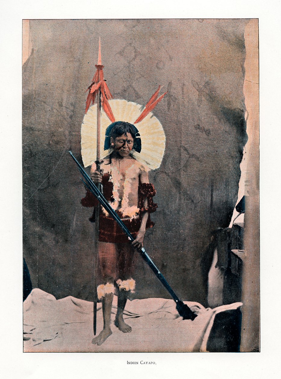 Indiano Kayapo, século XIX de Unbekannt