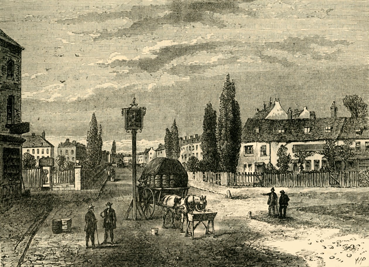 Kennington, do Green, 1780, c1878. de Unbekannt