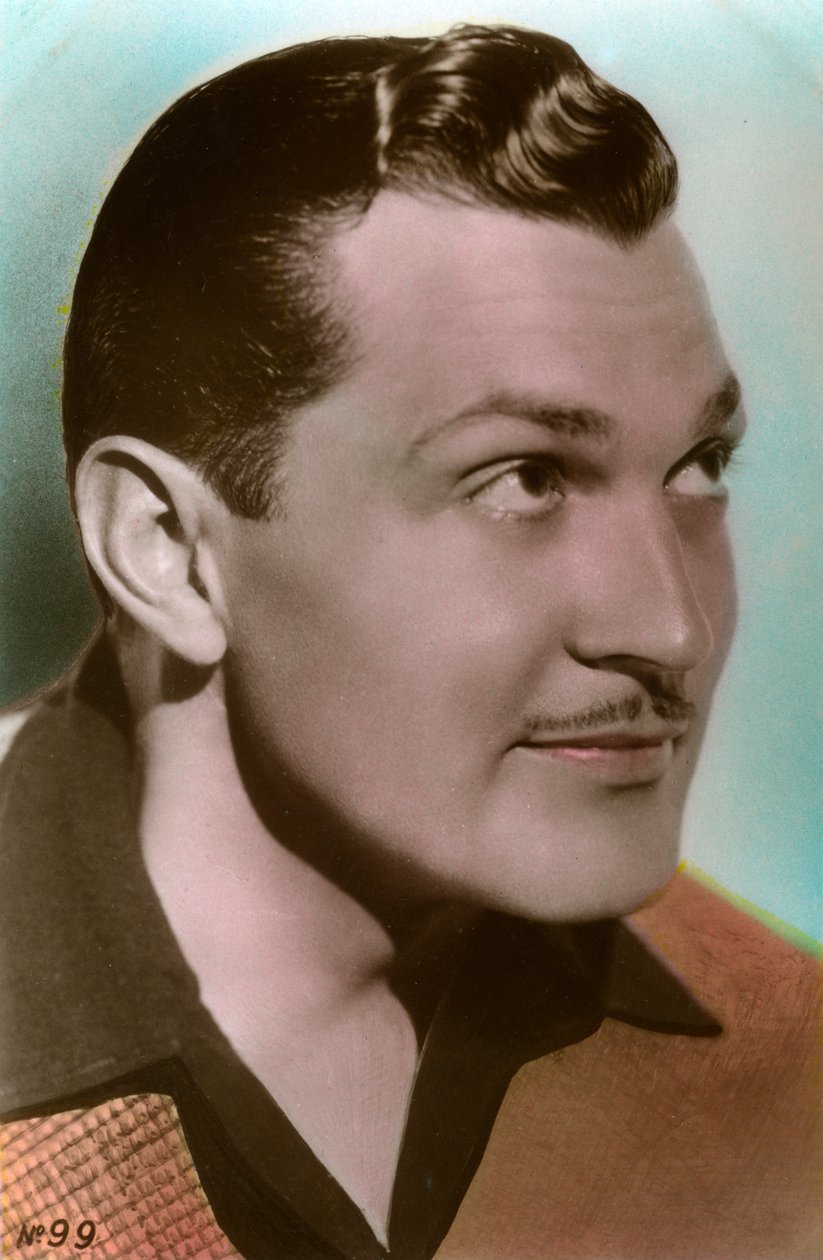 Kent Taylor 1906-1987, ator americano, c1930s de Unbekannt