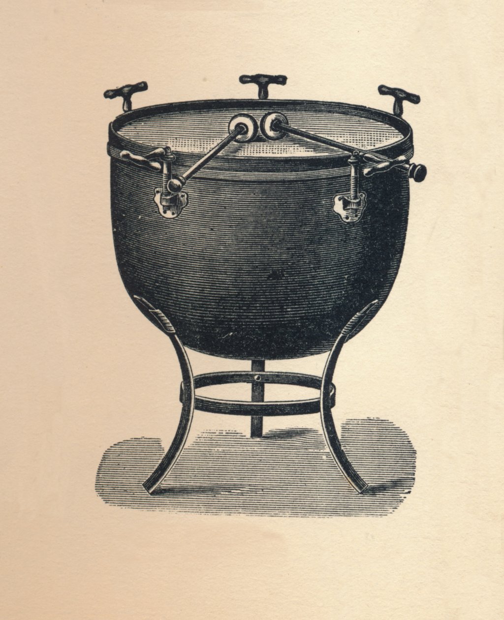 Kettledrum Tympani, 1895. de Unbekannt