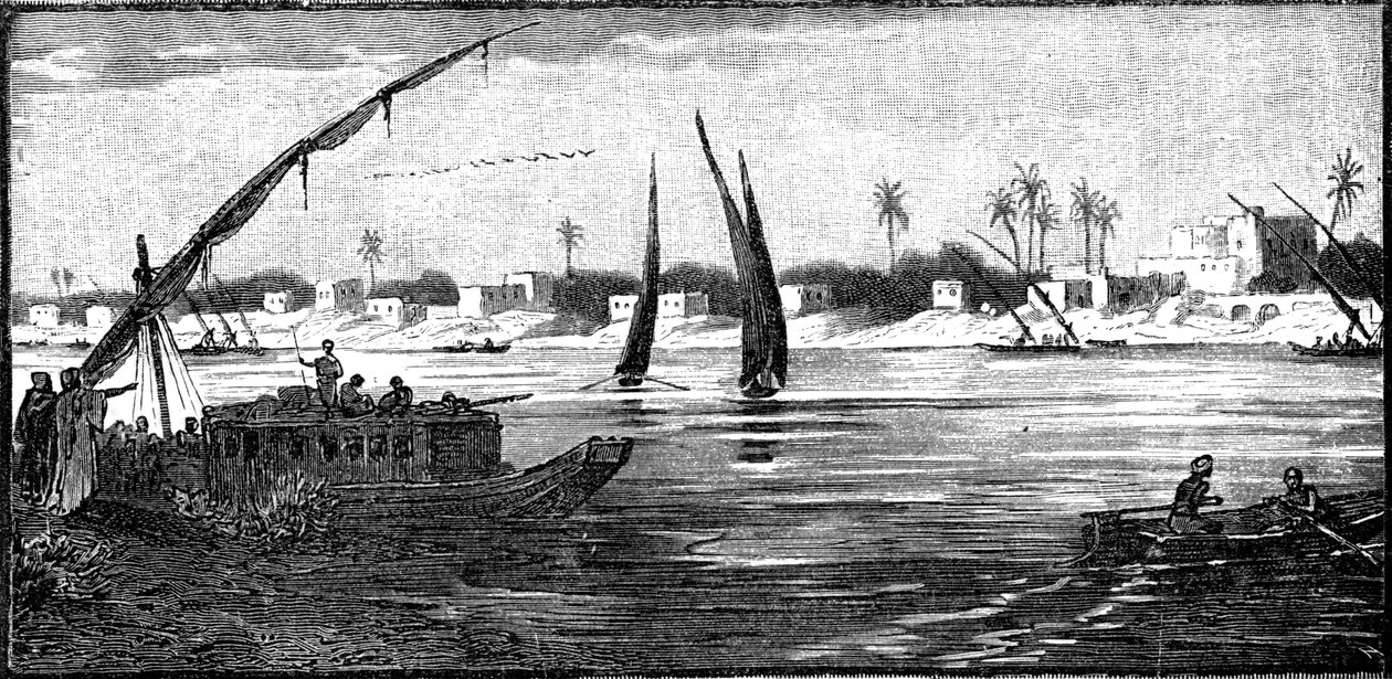 Cartum, capital do Sudão, 1900 de Unbekannt