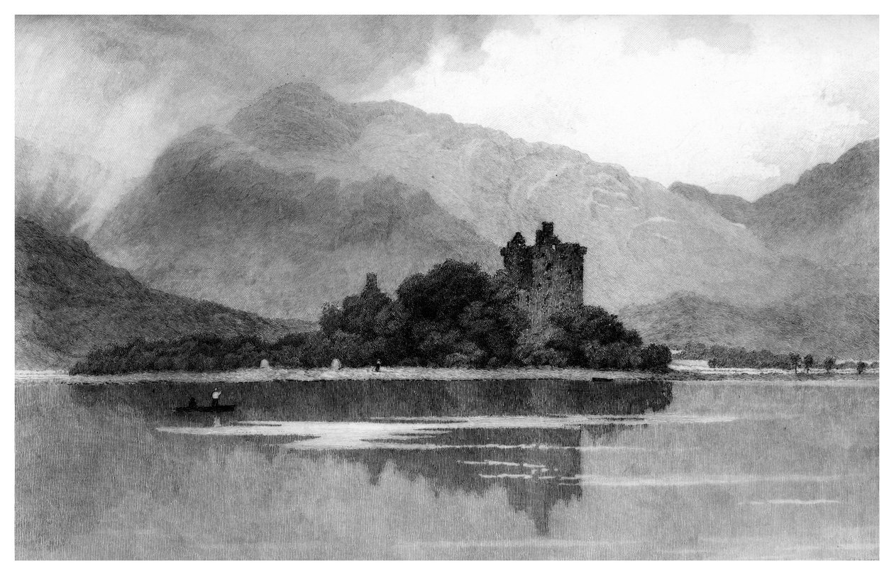 Castelo de Kilchurn, 1895 de Unbekannt