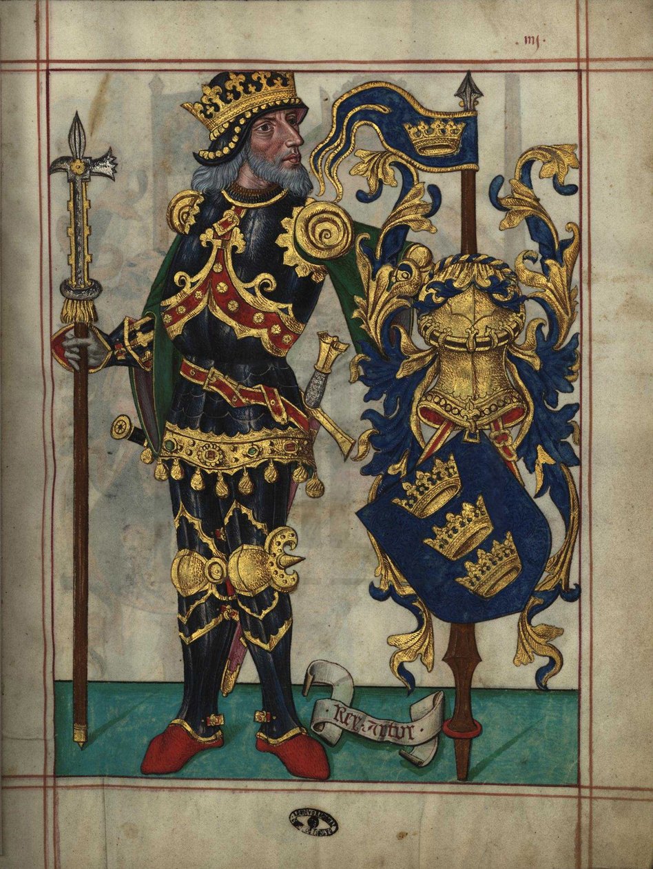 King Arthur From Livro do Ameiro-Mor, 1509 de Unbekannt