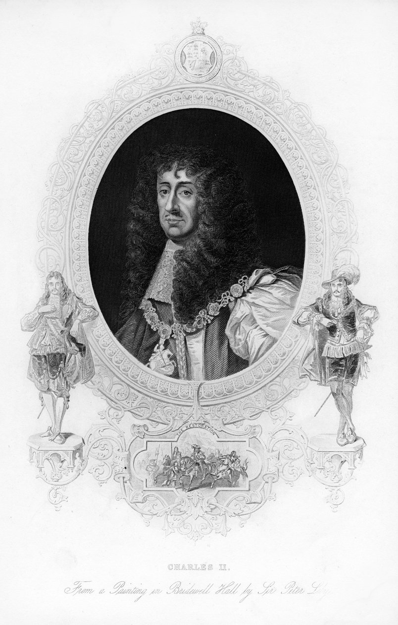 Rei Carlos II, o alegre monarca, c1850 de Unbekannt