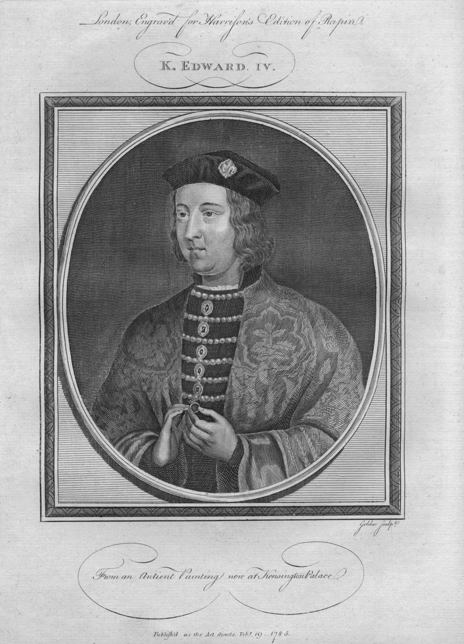 Rei Eduardo IV, 1785. de Unbekannt