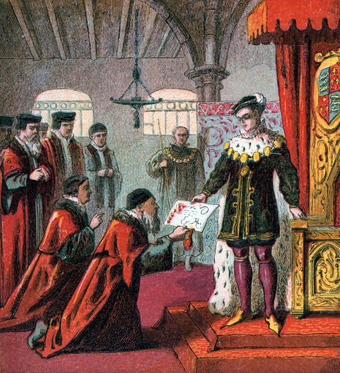 Rei Eduardo O Sexto, 1547, c1850 de Unbekannt