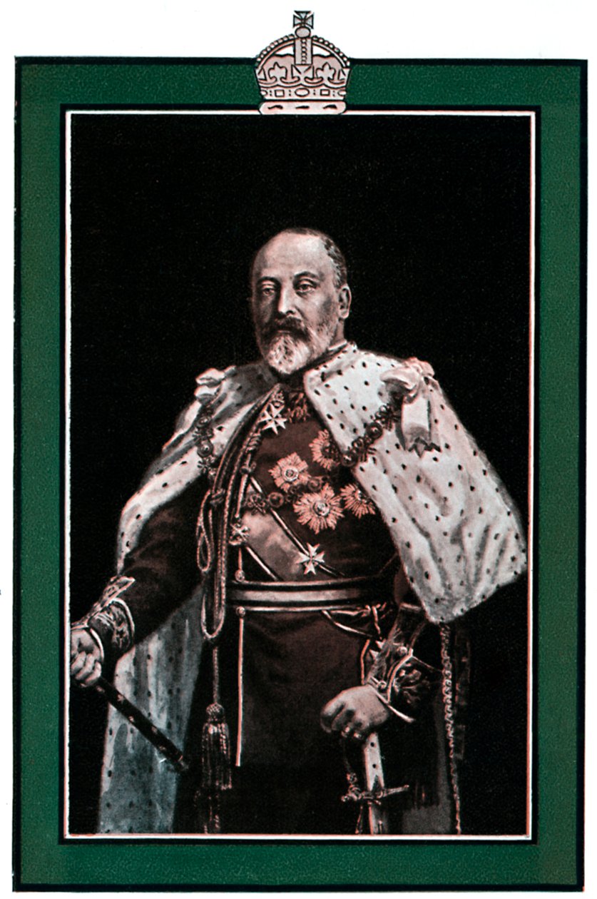 Rei Eduardo VII 1841-1910, 1902-1903 de Unbekannt