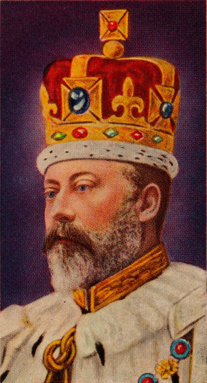 Rei Eduardo VII em sua coroação, 1902 1935 de Unbekannt
