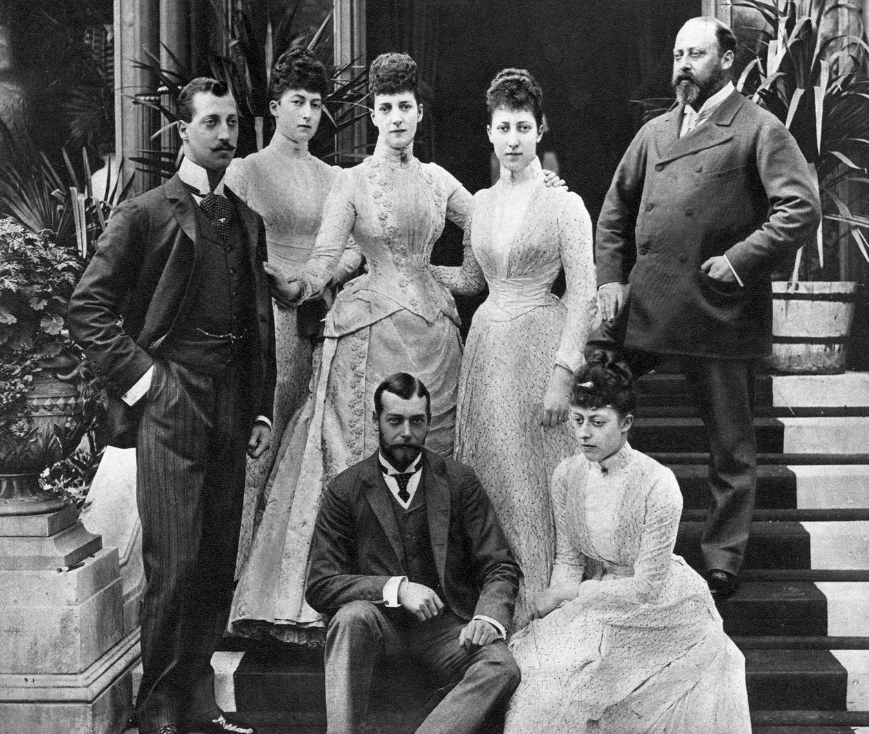 Família King Edward VIIs, Marlborough House, Londres, c1890 1935 de Unbekannt