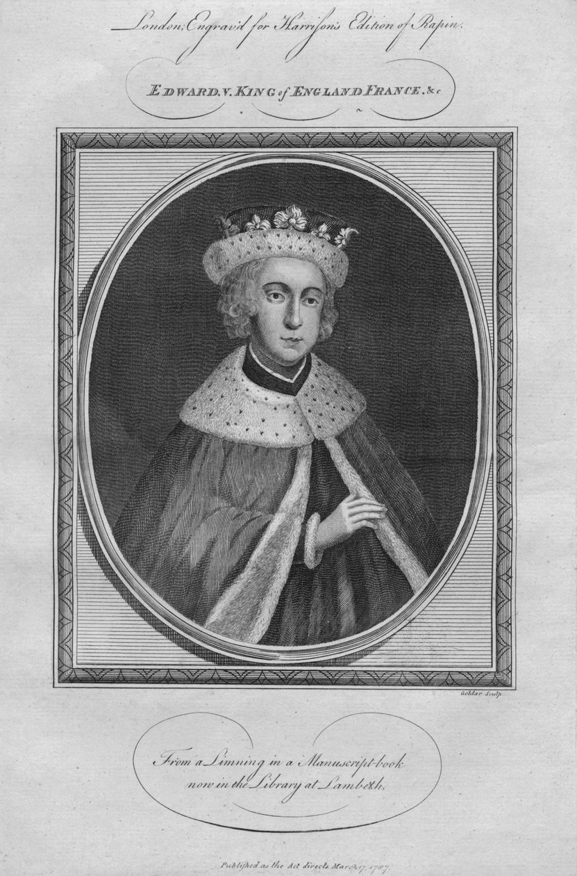 Rei Edward V, 1787. de Unbekannt