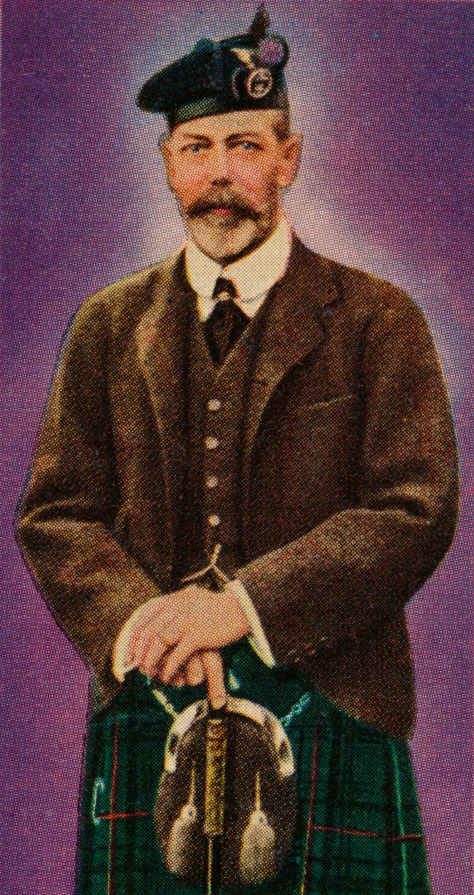 Rei George V, vestido de Highland, 1935 de Unbekannt