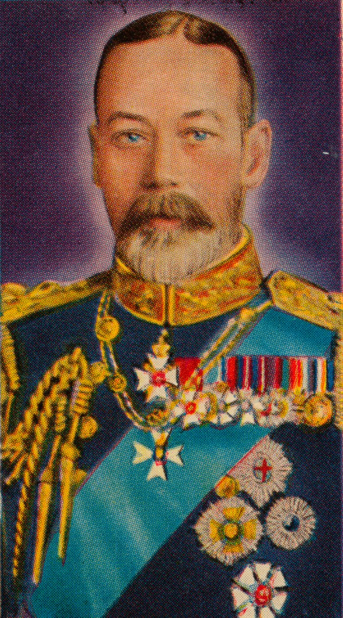 Rei George V no uniforme do Almirante da Frota, 1935 de Unbekannt